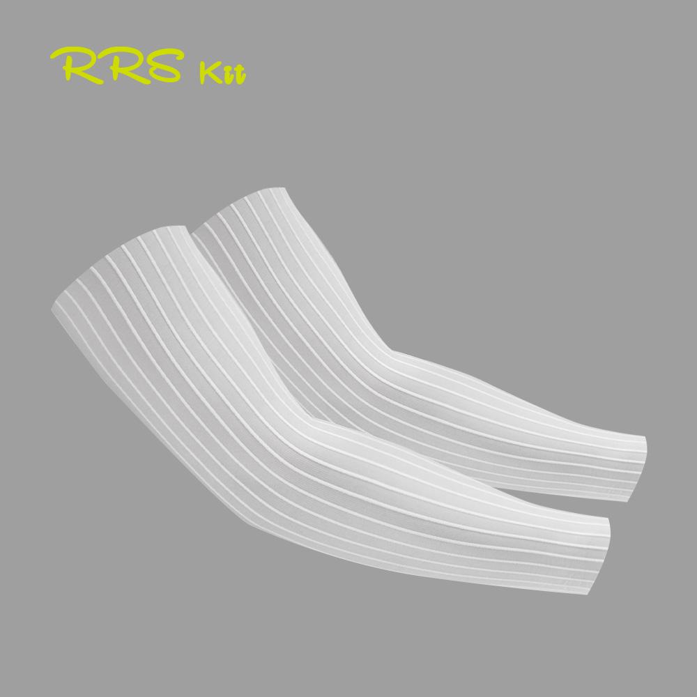 Rrskit Summer Aerodynamic Cycling Sleeve Outdoor Sun Protection UV Sports Sleeve Breathable Cycling Arm Protectors S/M