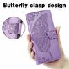 For Motorola Moto G06 G13 G14 G23 G32 G53J G53Y G56 G62 G72 G73 G86 Power Case Flip Leather Wallet Cover Card Holder Cute Butterfly