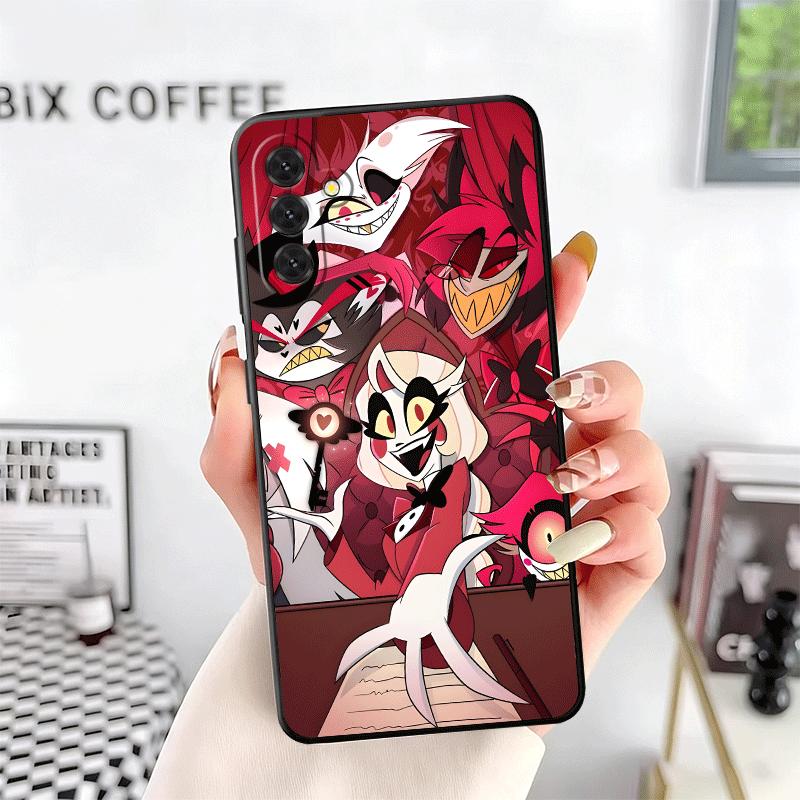Hazbin Hotel Anime Soft Phone Case for Samsung A17 A37 A57 A16 A26 A36 A56 A15 A25 A35 A55 A14 A24 A34 A54 A13 A23 A33 A53 A52 A