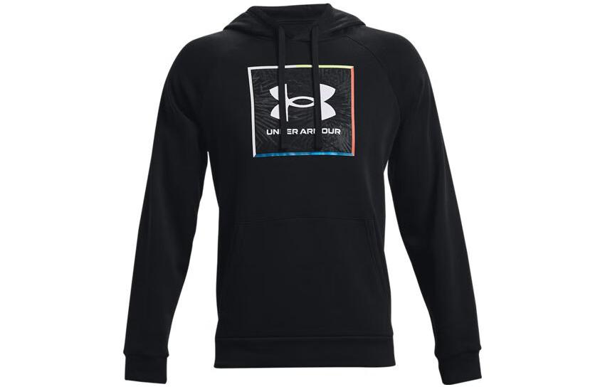 Sweat à capuche Under Armour Rival Homme Noir Capuche Coupe Droite Modérée 2XL black
