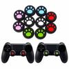 4Pcs Cat Pawl Silicone Joystick Thumb Caps for PS3 Xbox One/360 Game Controller