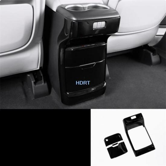 Car Styling Black Interior Sticker Gear Shift Window Control Panel Air Vent Outlet Cover For Buick GL8 Avenir Luxury PHEV 2024 +