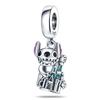 Charm Bead Charms Bead Charms Copper Big Mouth Dog Castle Dangle Compatible With Bangle Bracelets Necklaces Do It Yourself Jewellery