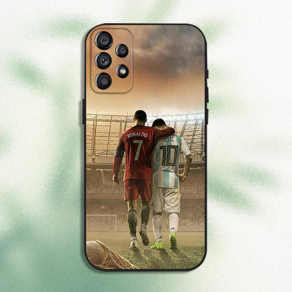 CR7 Football Star R-Ronaldo-ES Phone Case For Samsung Galaxy A20,A21s,A22,A31,A32,A52,A53,A72,73,A80 Soft Black Cover