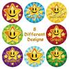 50-500Pcs Children Reward Stickers Creative School Supplies Reward Cute Star Sticker 2.5Cm Circle Kids Toy Stickers
