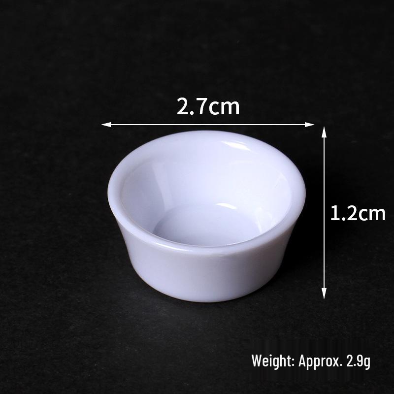 Miniature Tableware Set: Dollhouse Plates & Dishes for DIY Role-Playing Scenarios