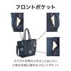 Ace Gene Men's Duramuve Business Bag, 68132, Black, Fits A4 Sizes, 14.0-inch Laptop, 19L Capacity, 2-Way Setup, Business Trip Friendly