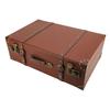 Retro Suitcase Large Capacity Mini Delicate Vintage Storage Box for Home Travel Go Out