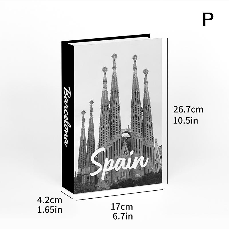 City Fake Books For Decoration Coffee Table Modern Home Decoration Books Simplicity Display Book Paris London  York