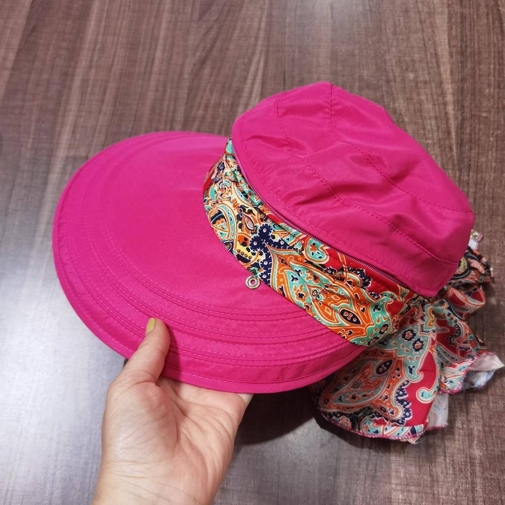 

Womens Foldable Sun Hat With Wide Brim Water Ripple Pattern Ultraviolet Protection For Travel And Outdoors PlumRed