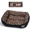 Square Comfortable Double Sided Available Large Pet Dog Sofa Bed  19 Colors Picture Memory Foam Pet Bed Solid Stocked