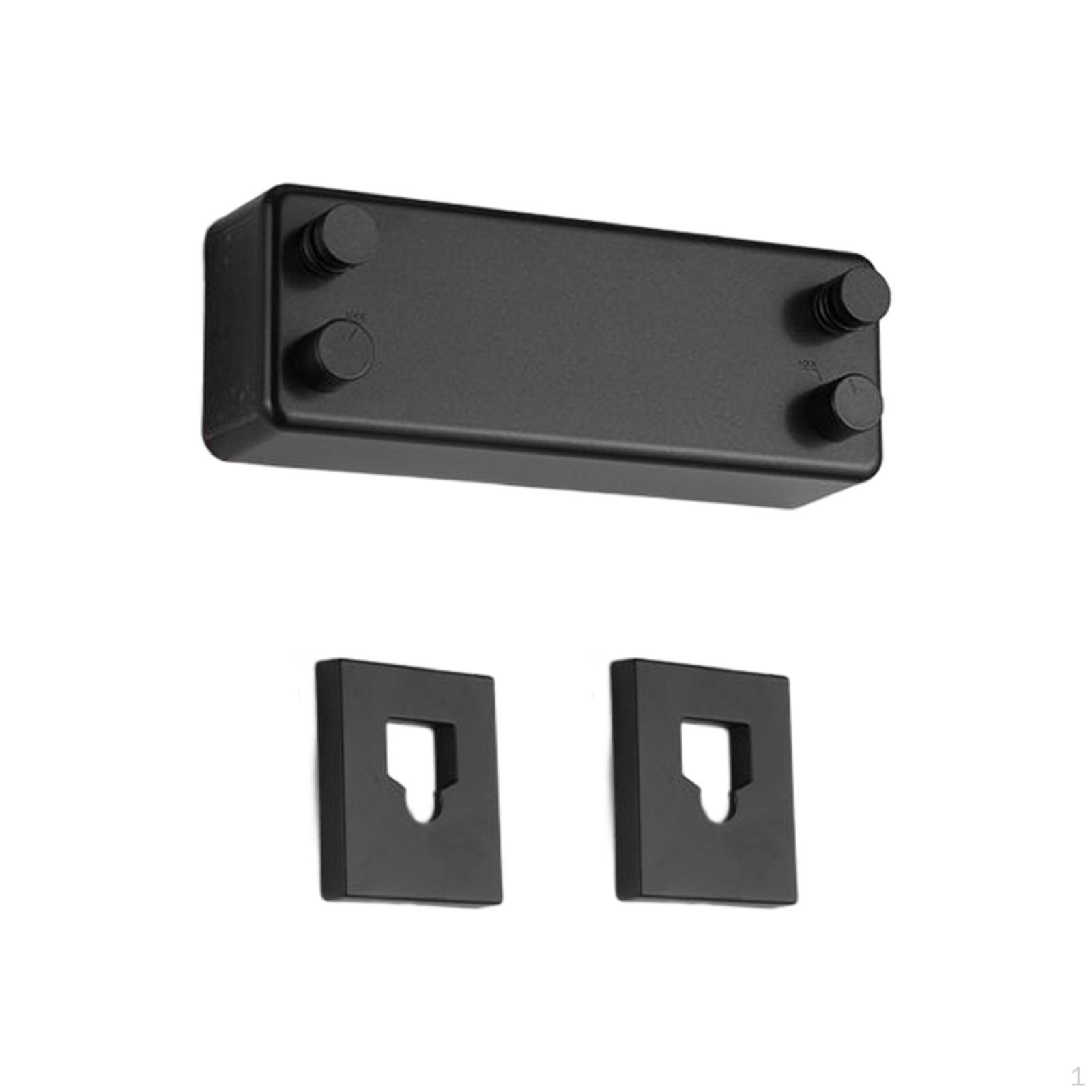 

Регулируемая настенная бельевая веревка для ванной комнаты и прачечной Black