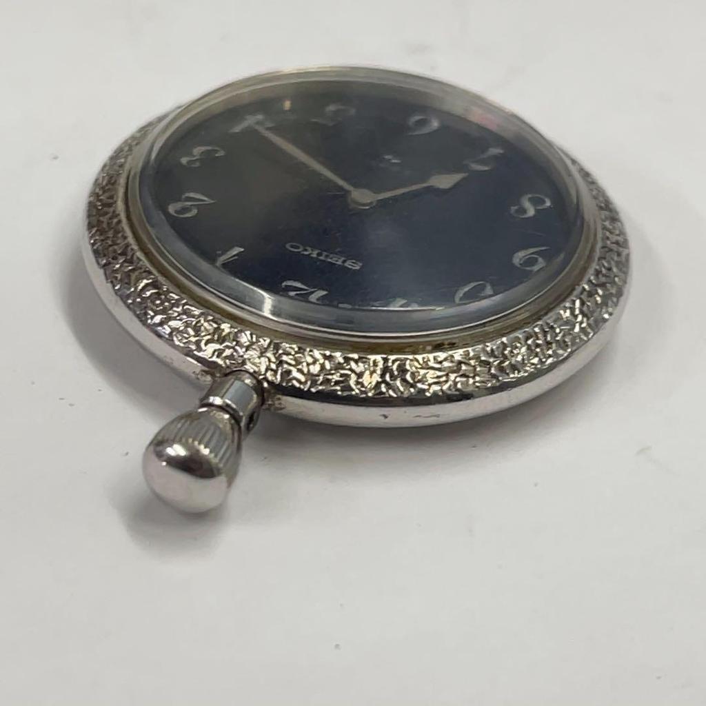 [USED] Vintage Seiko hand-wound pocket watch with 24 jewels