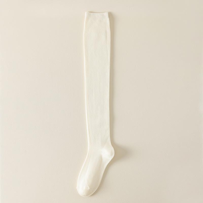 Wool Knee-high Socks for Women In Autumn and Winter, Thickened Warm Knee Protection Thigh Socks, Anti-slip and Anti-drop High Socks