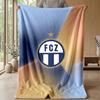 FC Zürich Morbida Coperta in Pile di Flanella Leggera Accogliente Calda Coperta da Lancio per Divano Letto Arredamento per la Casa