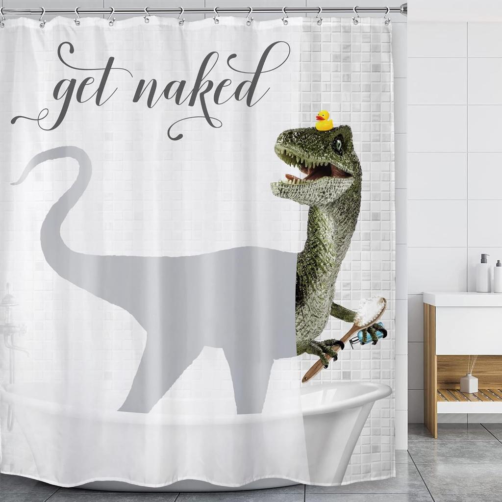 Kids Dachshund Dog Shower Curtain – Nautical Ocean Theme with Fish, Turtle, Coral & Anchor, Cute Blue Fabric Decor,