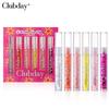 6 Stück Lippenbefeuchtend Feuchtigkeitsspendend Aufhellend Lippenöl-Set Wasserglanz Spiegel Hydrierender Lippenlack Lippenöl Make-up