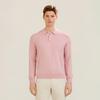 FERRAROMILANO Basic Collared Knit L/Pink (Am0Gtsy10171)