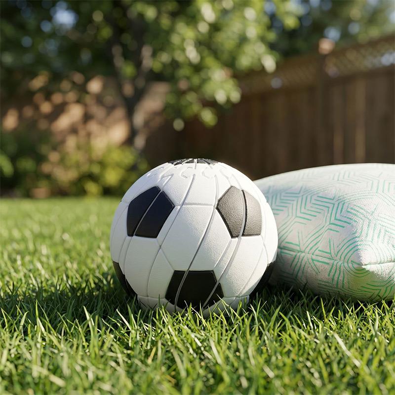3D Printed Rotatable Football Twisted Fidget Egg Stress Relief Ball Football Adult Stress Relieving Toys Home Decoration 2026