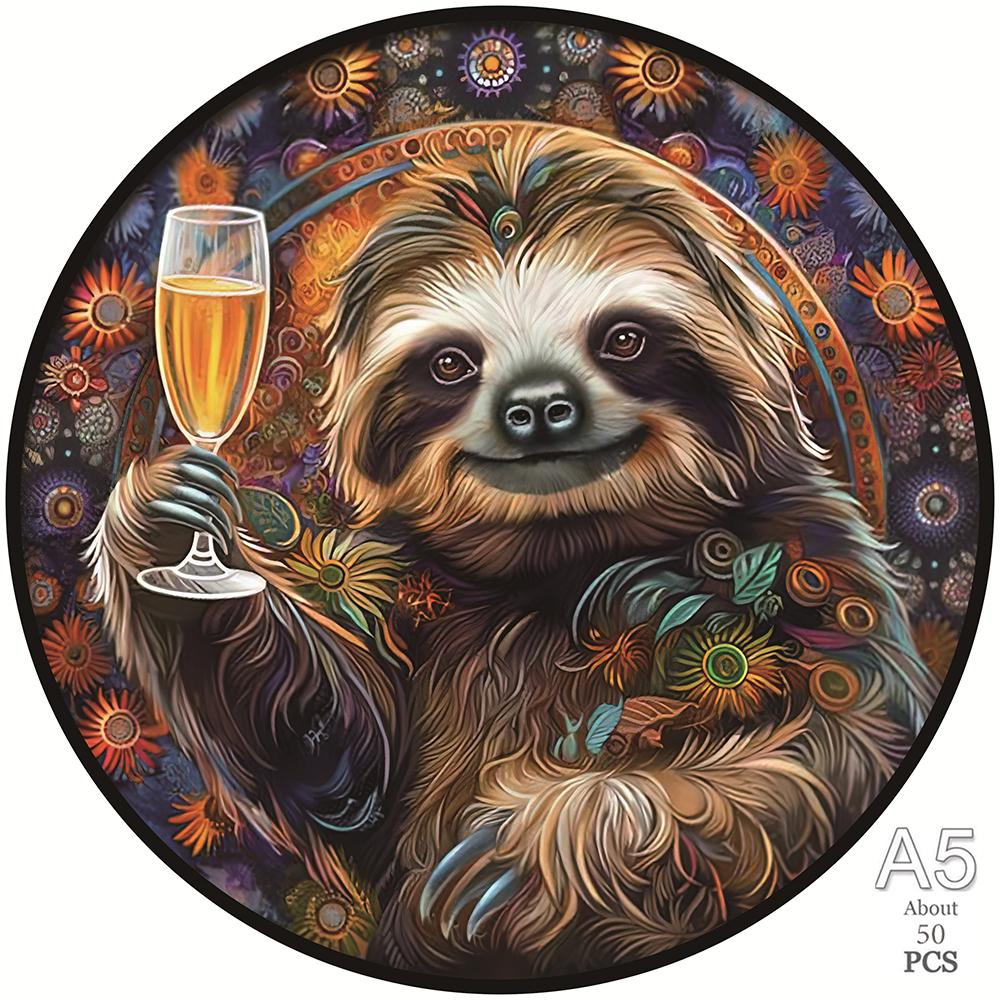 3D Mushroom Village Wooden Jigsaw Puzzle Montessori Games Puzzles Animal Toy Ideal for Adults Children Exquisite Pattern Birthday Present