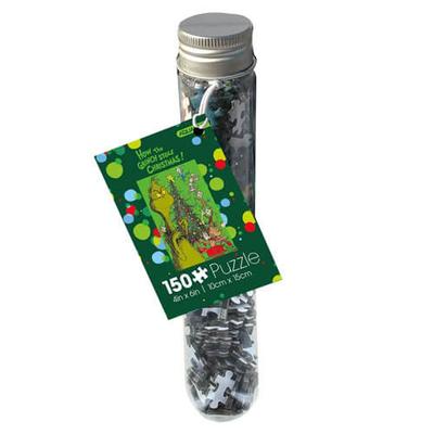 Aquarius Puzzle In a Tube 150pcs (The Grinch)