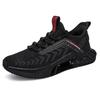 Men's Shoes Summer Breathable Mesh Shoes Men's Versatile Running Flying Woven Mesh Sports Casual Men's Black Trendy Shoes 2025