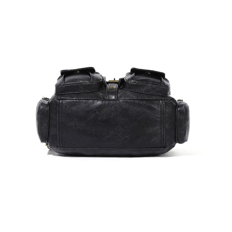 Nuova borsa a mano da donna Yk lavata, borsa a tracolla versatile per il pendolarismo, borsa a tracolla morbida in pelle