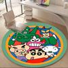 1PC Crayon Shin-chan Office Round Area Rug, Indoor Mat Suitable For Office, Under Office Chairs Bedroom Living Room Home Decor DT1212034