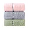 Towel Cotton Plaid Hand Towel Household Adult Cotton Face Towel Soft and Absorbent