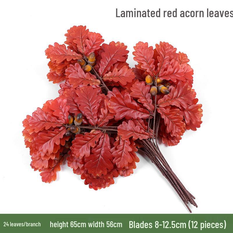 Artificial Banyan Branches with Laminated Plastic Leaves for Landscaping and Decoration