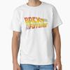 Back To The Future Classic TShirt Made In UsaAus TShirt S2xl