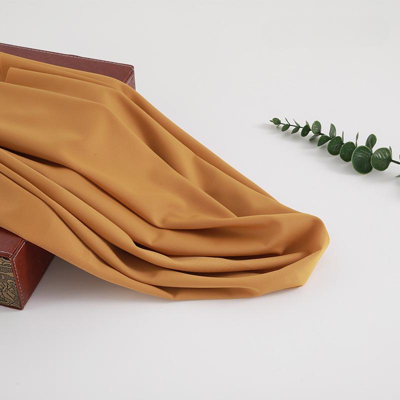 100x150cm High Grade Silk Hemp Impervious Twill Chiffon Cloth Ice Flocking Cloth Down Shirt Dress Wide Leg Pants Fabric