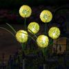 1/3 Heads Solar Outdoor Lights Solar Powered Solar Yard Lights New Dandelion Lights