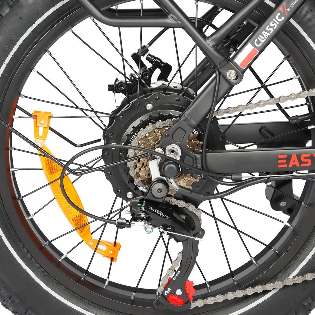 BAOLUJIE DZ-2030 Electric Bike 20*4.0'' Inch Tires 500W Motor 48V16AH Battery Max Speed 40KM/H Mechanical Disc Brakes