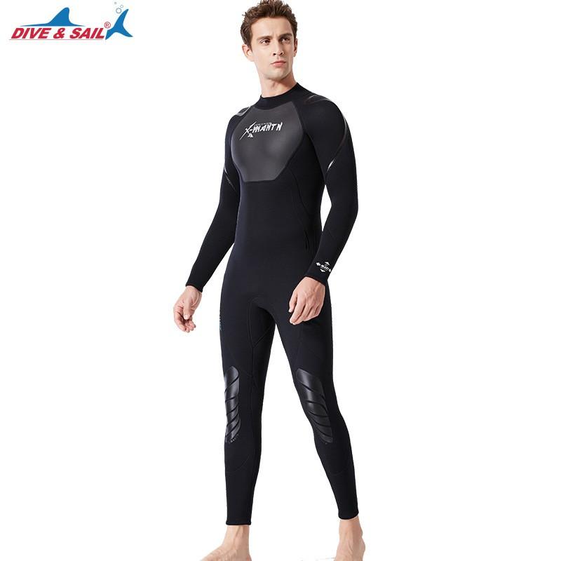 Diving Wetsuit 3mm Fullsuit Men Women Thermal Insulation Snorkeling Surfing Swimming Cold Water