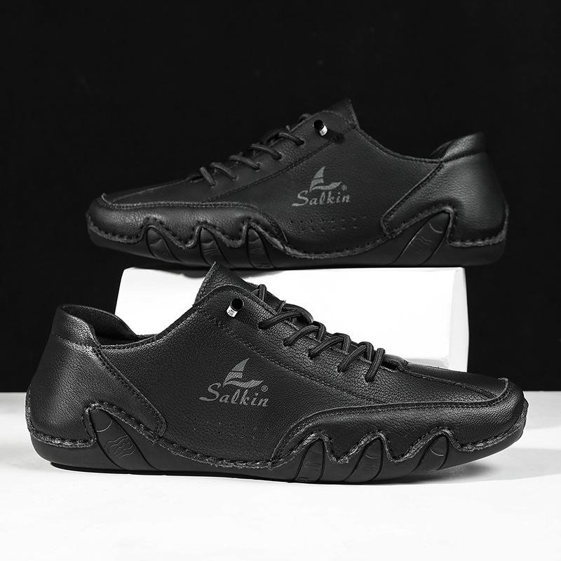 Fashion Men's Shoes Four Season New Plus Size Casual Shoes Fashion Low-top Soft Sole Breathable Outdoor Men's Sports Walking Shoes