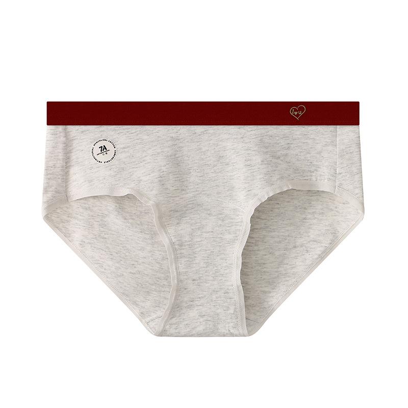 Women's Triangle Underwear Multi Color Mid Waist Slim Women's Breathable Thin Underwear