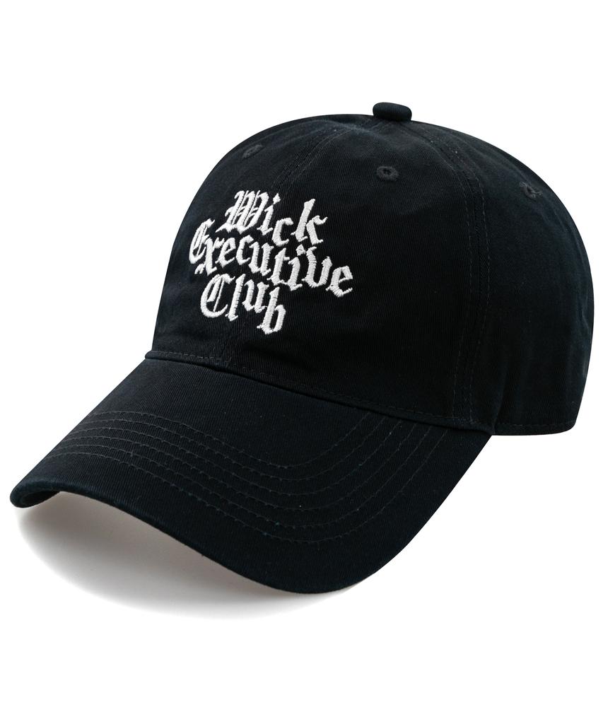 Wig Gothic Executive Club Washed Ball Cap - Navy