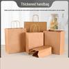 COFLYEE Kraft Paper Takeout Bags