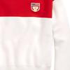 Polo Ralph Lauren SS23 Color Block Logo Printed Sweatshirt Women sweatshirt White Red 211886899-001