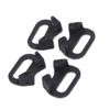 4Pcs Camera Strap Conversion  Metal Triangle Shoulder Strap Connection Buckle Camera Buckle Replacement
