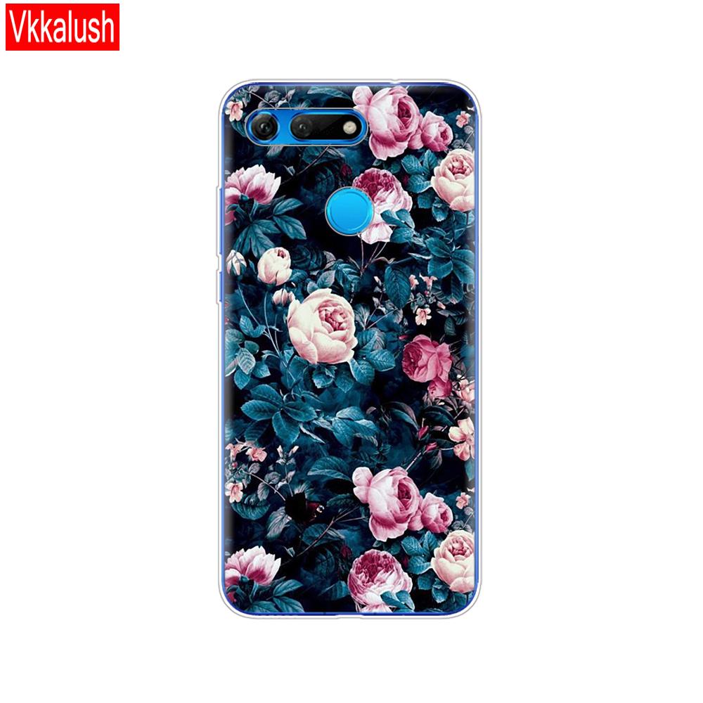 Silikonhülle für Huawei Honor View 20 V20 Hülle TPU Funda Weiche Silikonhülle für Honor V20 Capa Niedliches Tiermuster