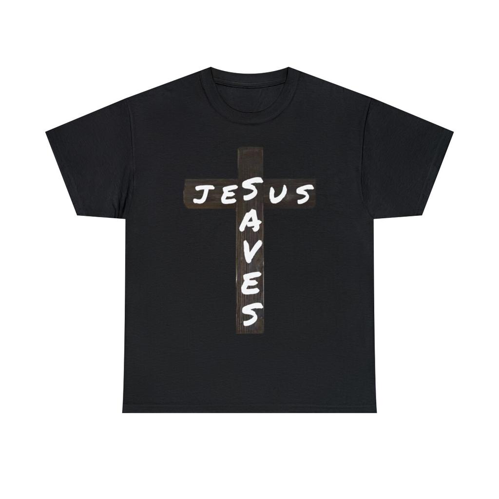 Jesus Saves crucifix Short Sleeve Tee