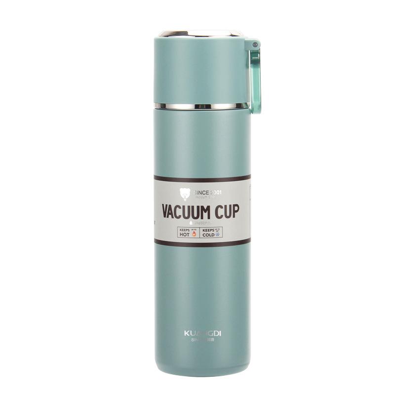 

Портативная чашка для воды, термос, 470 мл, вакуумные термосы, портативная термокружка из нержавеющей стали, бутылка для воды, дорожная чайная кружка, офисная термокружка 470ml