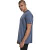 T-Shirt Basique - URBAN CLASSICS - Manches courtes - Bleu - 100% Coton - Regular