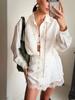 Spring European Style Women Clothing Fashion Casual Solid Color Block Shorts Set