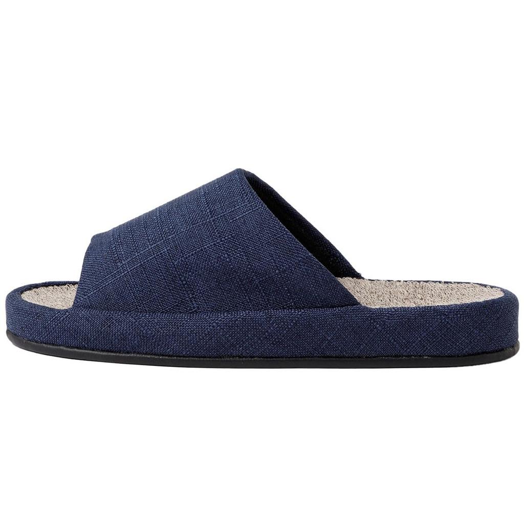 Nitori Comfort Asa Size 2113300015976 Slippers, Large, Navy, gSRm5, L,