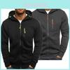 Men's Winter Hoodies Slim Fit Hooded Sweatshirt With Soft Warm Material Jacket