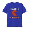 Reunite Pangea Geology T Shirt  vintage Washed Slightly graphic homme designer clothes fashion streetwear Unisex Versatile Soft