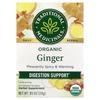iHerb Traditional Medicinals Ginger Caffeine-Free Herbal Tea Bags, 16 Count